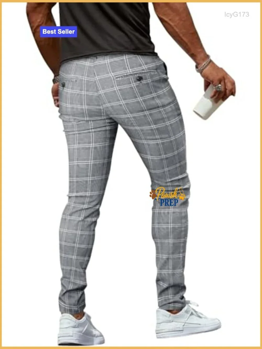 Slim Fit Dress Pants Stretchy Twill Chinos Tapered Skinny Slacks